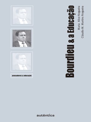 cover image of Bourdieu & a Educação